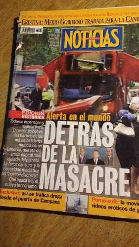 Revista Noticias N° 1489 Año 2005 (Usado)