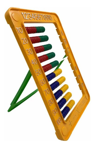 35 Un Ábaco Escolar Brinquedo Didático Matemático 22,5x 15