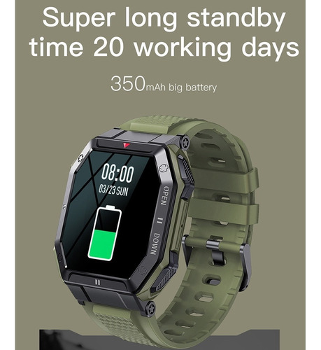 Reloj Deportivo Táctico Para iPhone Y Teléfono Android