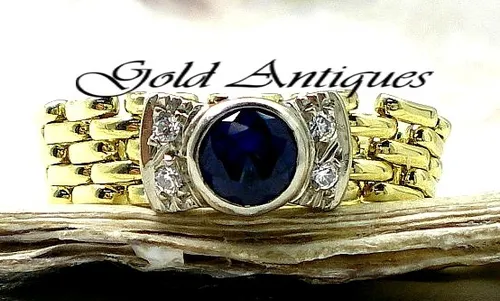 Anillo panther de oro sale