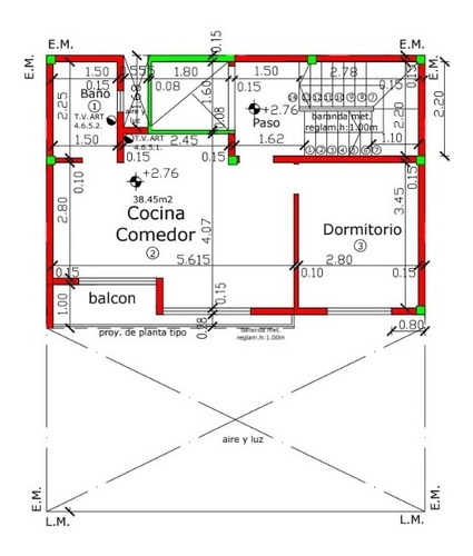 Imagen 3 de 3 de Pre Venta De Departamentos De 2 Ambientes - Moron Norte