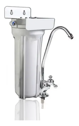 purificador de agua bajo mesada ignus cepillado recto... Filtro Purificador Agua Bajo Mesada Simple Con Soporte - Blanco | Envío ...