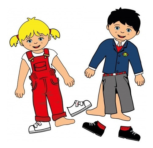 Set De Muñecos Grandes Para Vestir - Niña - Niño | Cuotas sin interés Set De Muñecos Grandes Para Vestir - Niña - Niño | Cuotas sin interés