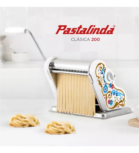 Máquina de Pastas Clásica Blanca - Pastalinda
