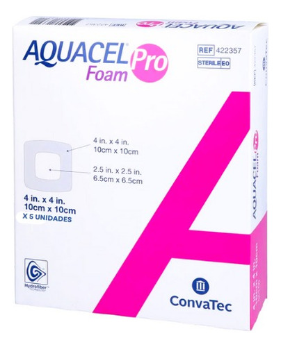 Pack (5) Aquacel Foam Pro 10x10