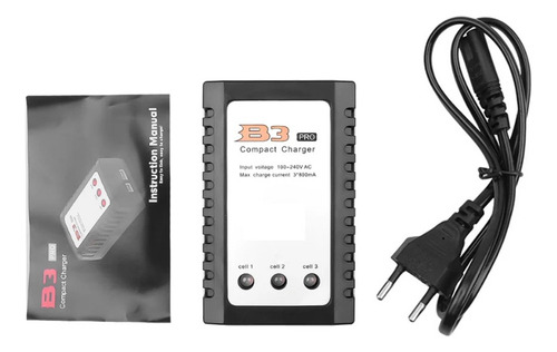 Cargador De Batería Lipo 2s 3s B3 Pro Compacto Enchufe 220v