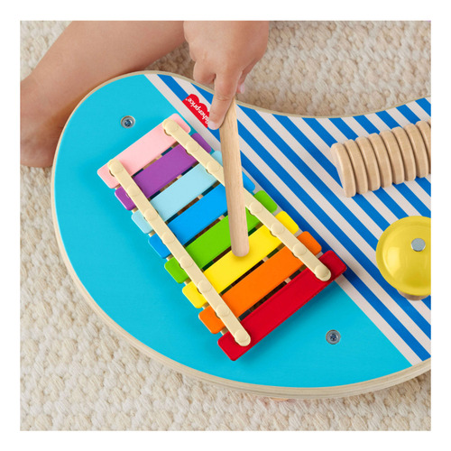 Mesa Musical De Madera 3 En 1 Juguete Fisher Price