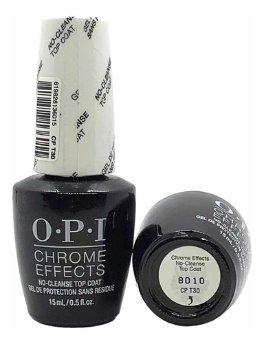 Opi Chrome Effects - No Cleanse Top Coat - 15 Ml