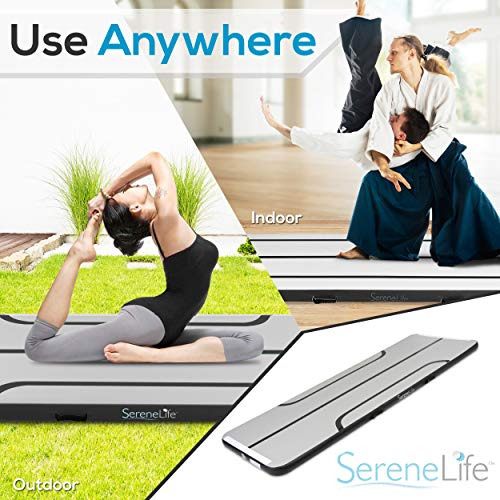 Colchoneta Inflable Gimnasia Serenelife