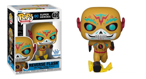 Funko Pop Vinyl Dc Cómics - Día De Los Dc - Flash Reverso Fs