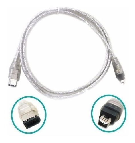 Cable Firewire De 6 A 4 Pines Para Mac / Pc