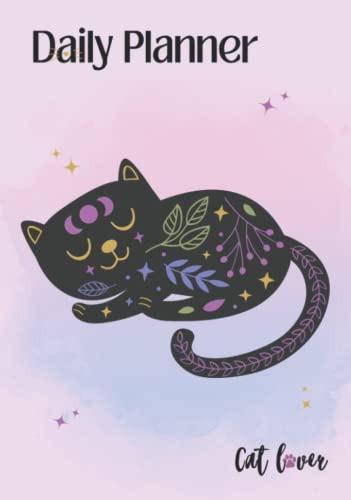Daily Planner - Cat Lover: Cat Lover - By - Laa Luz Adriana
