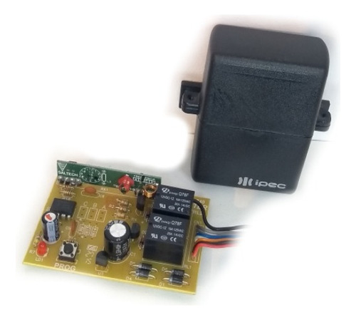 Receptor De Sinal 433mhz Duplo Custom Ipec Code Learn