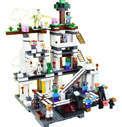 Building Blocks Compatible With Lego Minecraft World