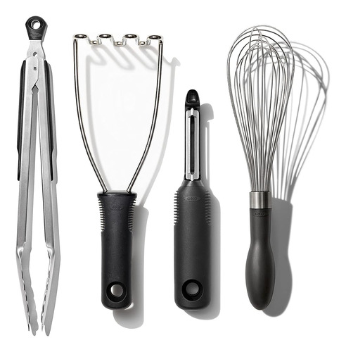 Oxo Good Grips Stainless Steel Essential 4-piece Kitchen Gad