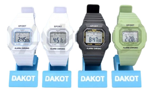 Reloj Digital Dakot Da681 Sumergible Wr 50 