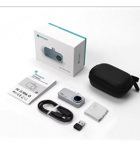 Mileseey Tr256i Câmera Térmica P/ Celular Usb C Android C/nf