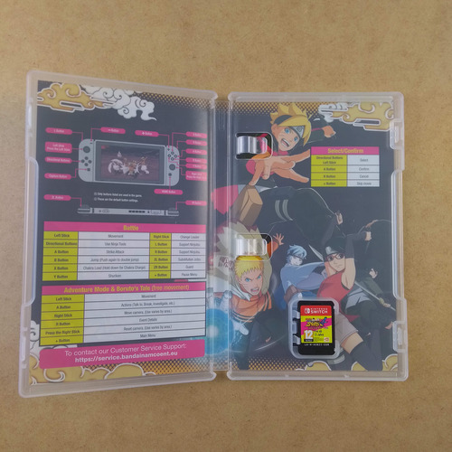 Naruto Shippuden Ultimate Ninja Storm 4 Road To Boruto Switc (Usado)