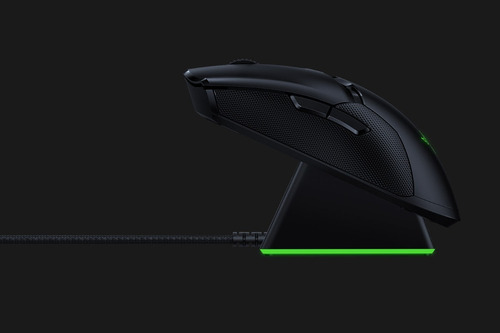 Mouse gamer de juego inalámbrico recargable Razer Viper Ultimate with charging dock black