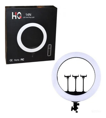 Aro De Luz Profesional Hq 18 55w Con Usb, Control + Tripode
