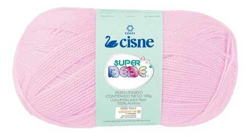 Imagen 3 de 3 de Lana Cisne Super Bebe Por Ovillo De 100gr