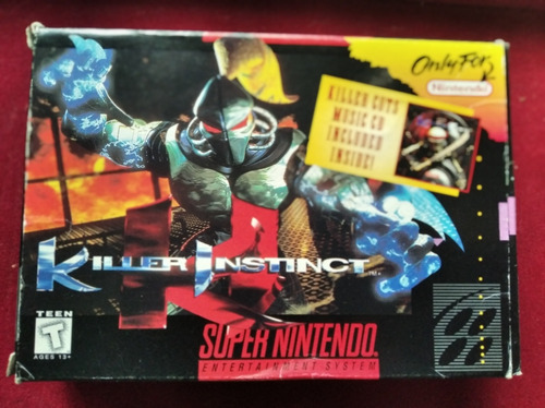 Killer Instinct ( Juego Super Nintendo Snes ) 50v  _\(^o^)/_