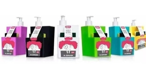 Sr Dispenser Detergente Esponja Original Diseño Quo Colores