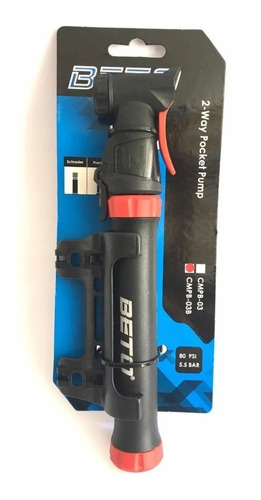 Inflador Para Bici Beto Cmpb-03b