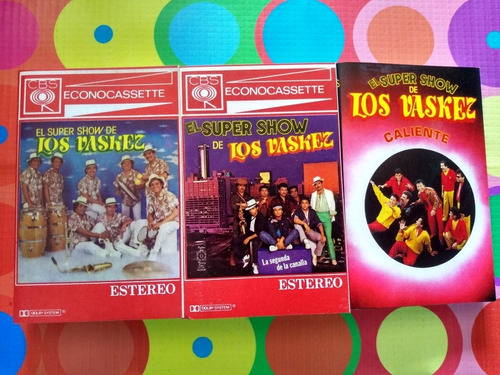 Cassettes Los Vaskes Paquete De 3