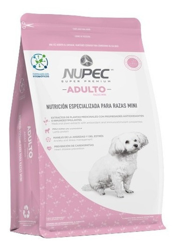 Alimento Para Perro Nupec Adulto Razas Mini 1kg