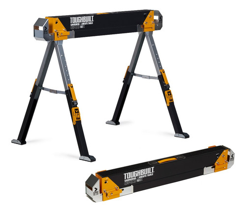 Pack De 2 Caballetes Mesa De Trabajo Toughbuilt Tb-c700