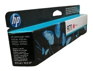 Cartucho De Tinta 971 Magenta Original Para X451dn Caducado