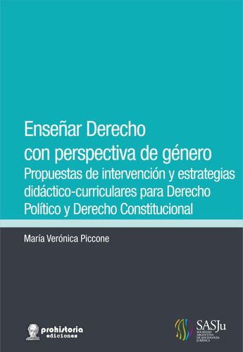 Enseñar Derecho Con Perspectiva De Género - Prohistoria