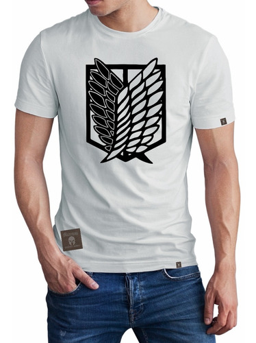 Polera Attack On Titan Ataque A Los Titanes Anme Unisex #1