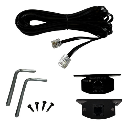 Amplificador De Bajos Waraudio Stryker 800.1 D Color Negro