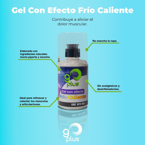 Imagen 4 de 7 de 6 Pack! Gel Sport Frio Caliente Go Plus!