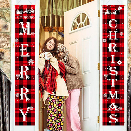Coplas De Navidad Banner Decoración Puerta Cortina 180x30cm