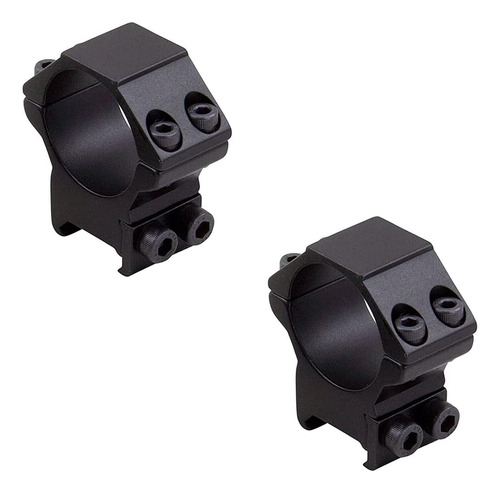360 Tactical Anillos De Alcance 22 Cal/air Rifle Low & Mediu