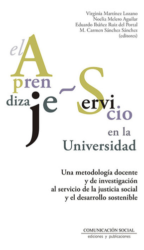 Libro El Aprendizaje-servicio En La Universidad - Martã­n...