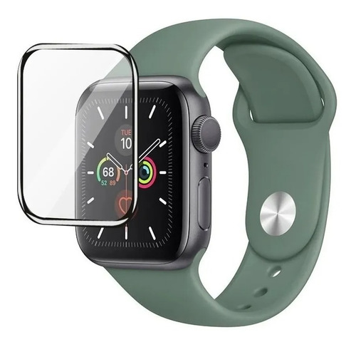 Imagen 2 de 10 de Vidrio Templado Curvo 3d Compatible Apple Watch