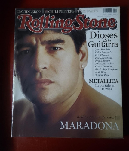 Revista Rolling Stone Numero 14 Maradona Metallica
