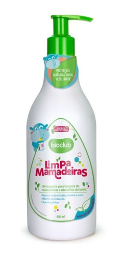 Detergente Para Mamadeira Orgânico 500ml Bioclub