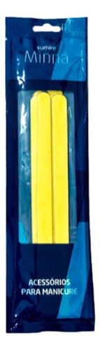 Lixa Para Unhas Minná Extra Canário 17cm Com 6un