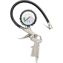 Comprar Calibrador E Inflador De Pneus Pneumatico Manometro 220 Psi Ex Decor