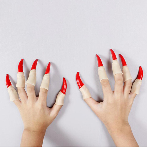 10 Uds. Dedos De, Dedos Postizos, De Uñas, Uñas De Falsas