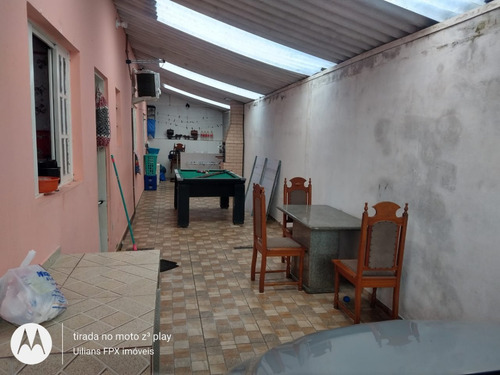 Imagem 3 de 13 de Casa Na Praia, No Bairro Savoy 2 Em Itanhaém, Área Gourmet Com Churrasqueira