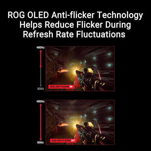 Monitor De Jogos Asus Rog Swift Oled 27 1440p (pg27aqdp) -..