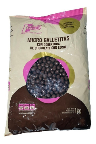 Micro Galletitas Bañadas En Chocolate Argenfrut 1kg