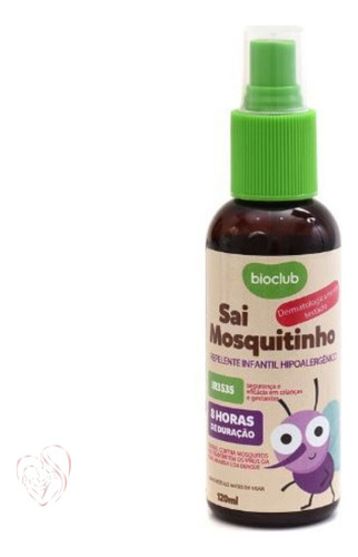 Proteja Bebê De Picadas Spray Xô Mosquitos Natural Crianças
