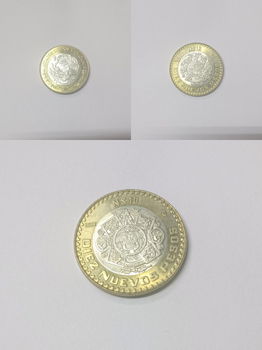 Moneda De 10n$ (nuevos Pesos), 1992 Centro Plata. Bu.